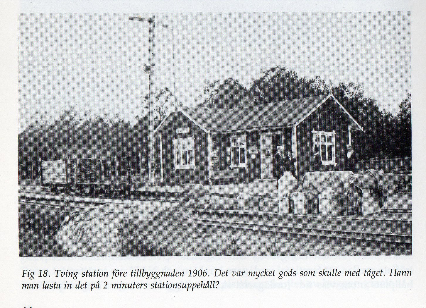 Tvings station 1906.






